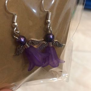 Angel earrings